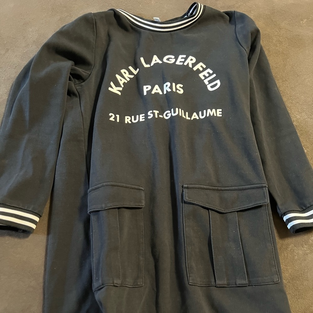 Karl lagerfeld dress size 10 kids